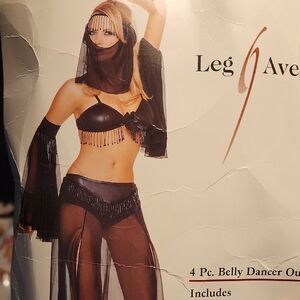 Leg Avenue Black Belly Dance Ensemble